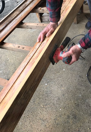 木製看板-補修10