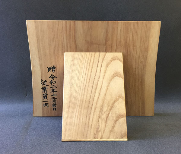 木製-卓上看板　縁6